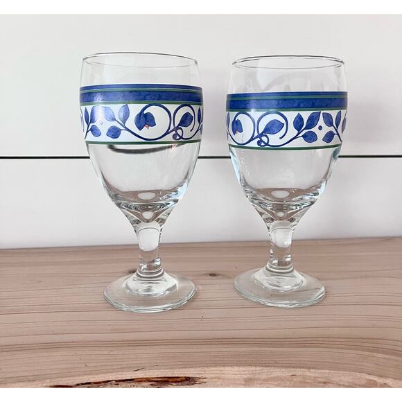 Orleans by Pfaltzgraff Iced Tea Glass Replacement Discontinued -Set of 2 - Picture 3 of 8